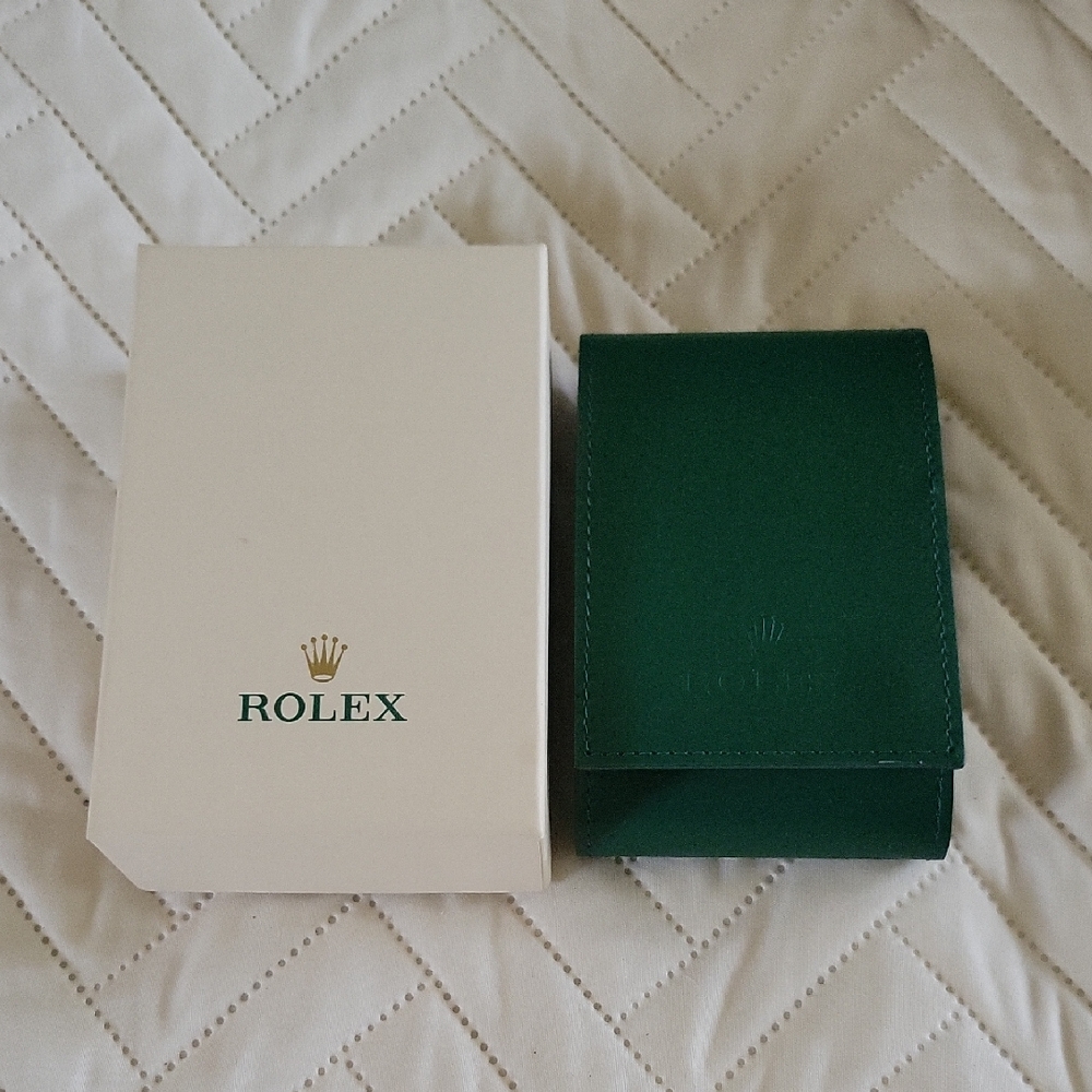 Rolex Watch Box and Storage Pouch